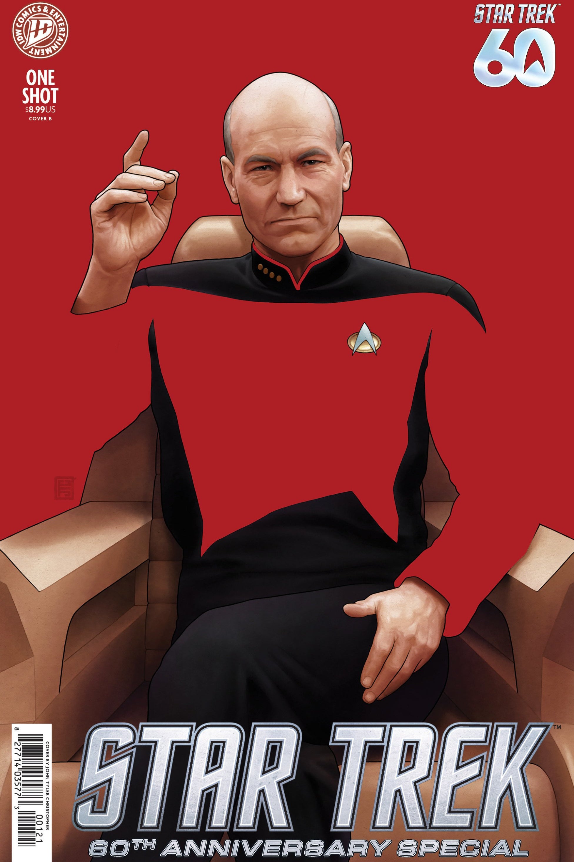 STAR TREK 60TH ANNIVERSARY SPECIAL VAR B CHRISTOPHER CVR B