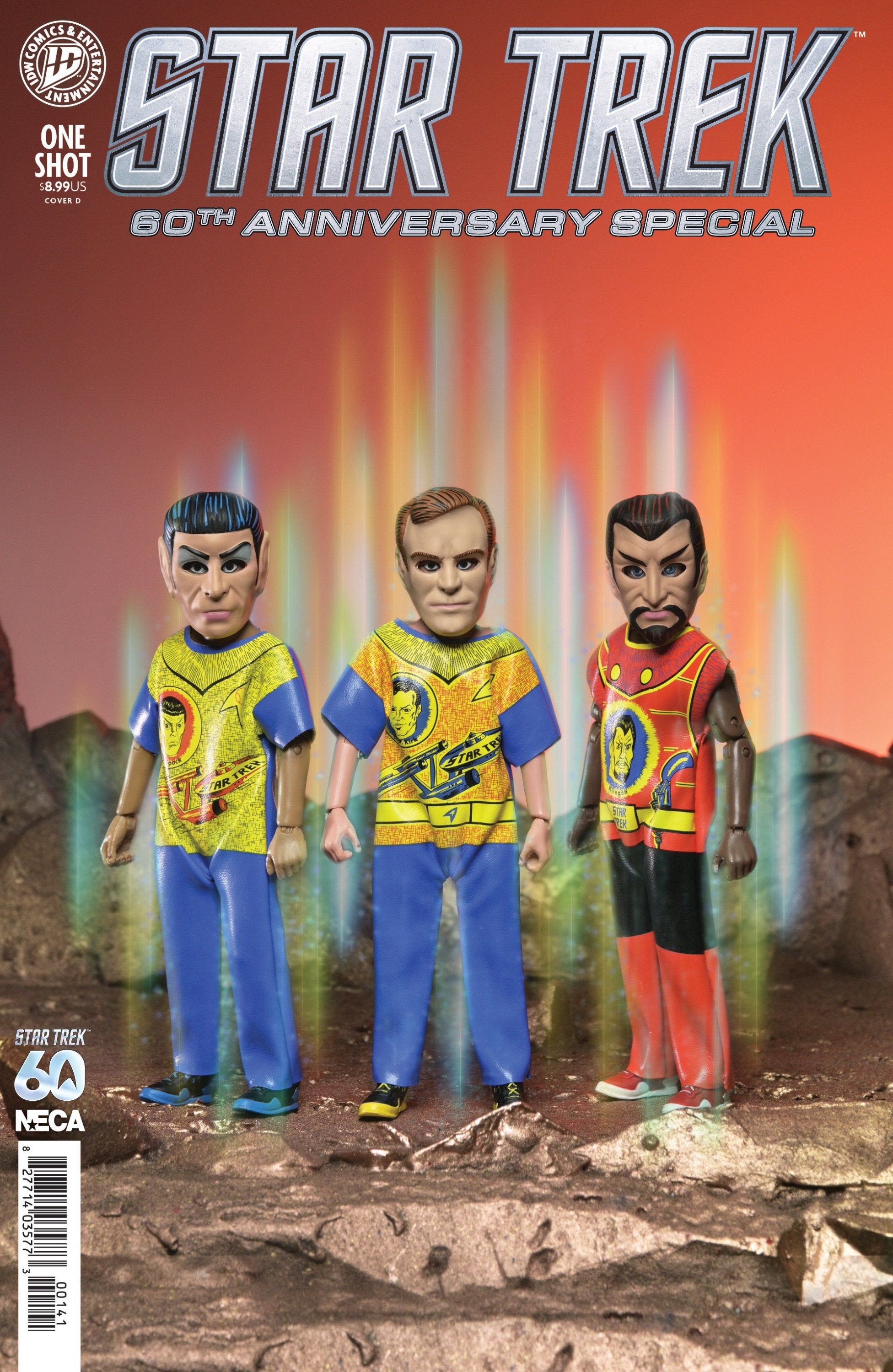 STAR TREK 60TH ANNIVERSARY SPECIAL VAR D NECA VAR CVR D