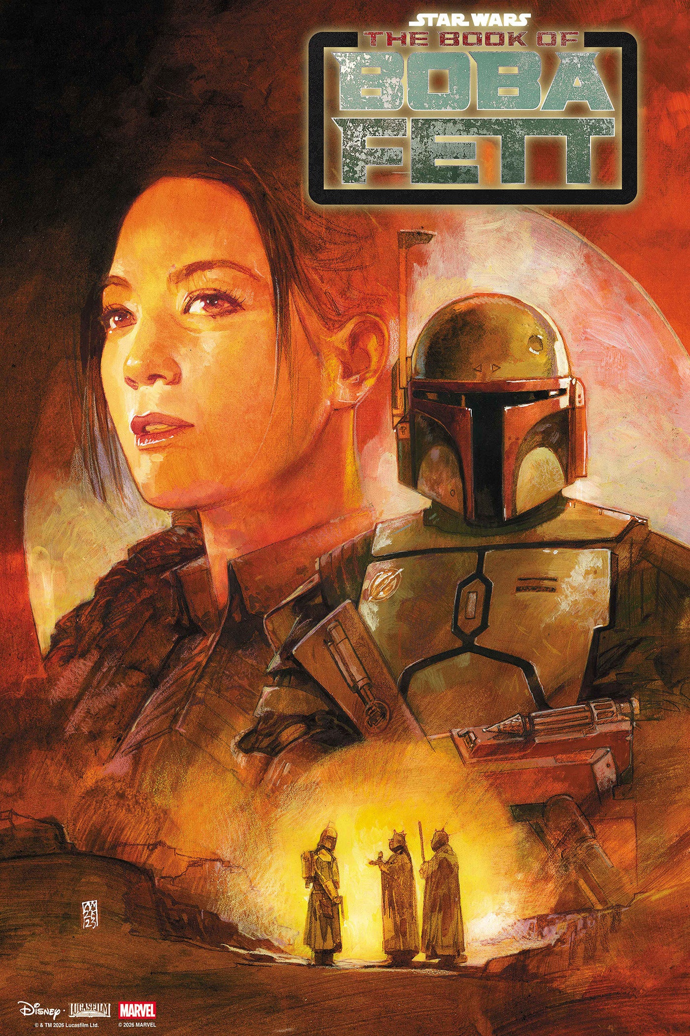 STAR WARS THE BOOK OF BOBA FETT #1 CVR A