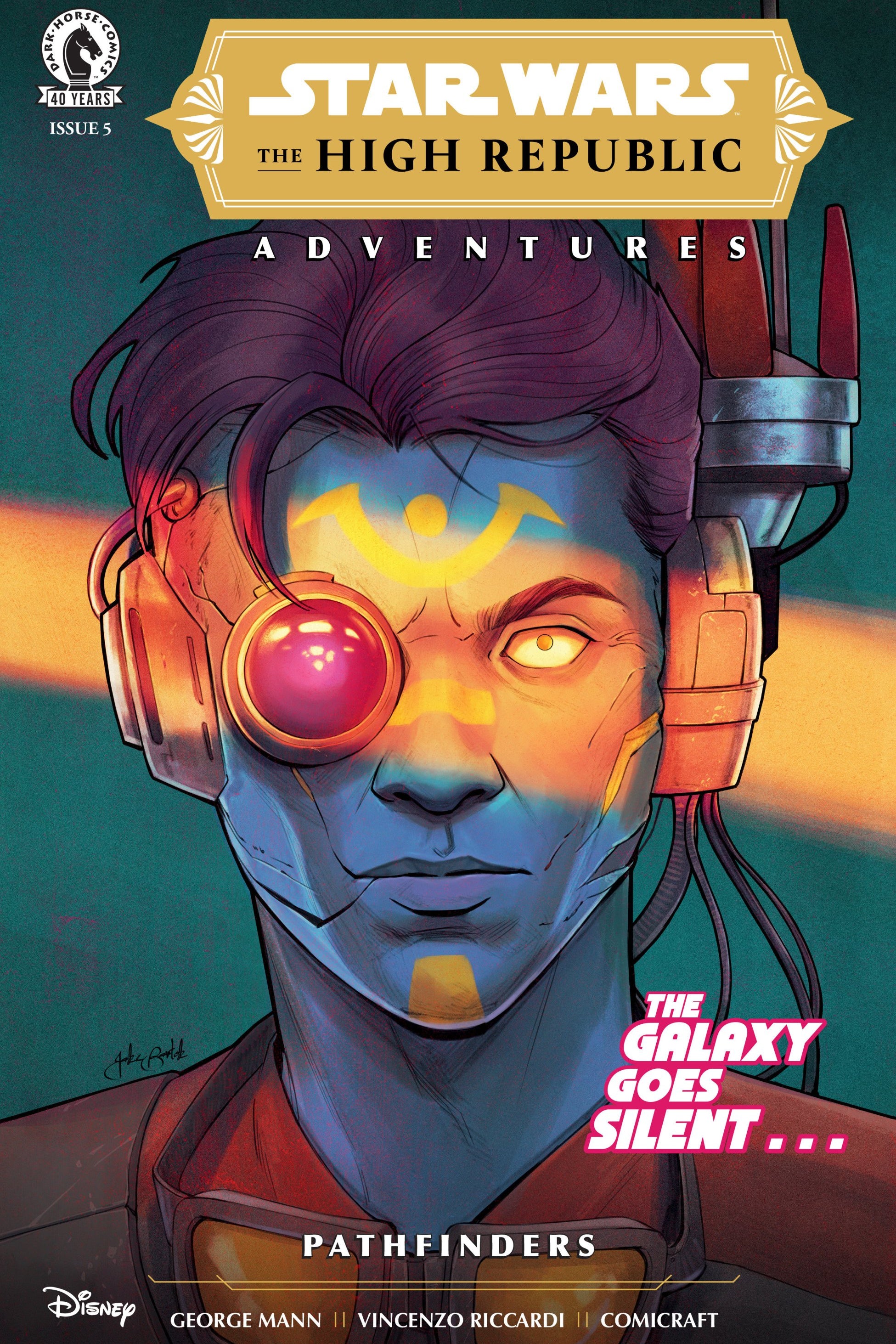 STAR WARS THE HIGH REPUBLIC ADVENTURES--PATHFINDERS #5 CVR A JAKE BARTOK