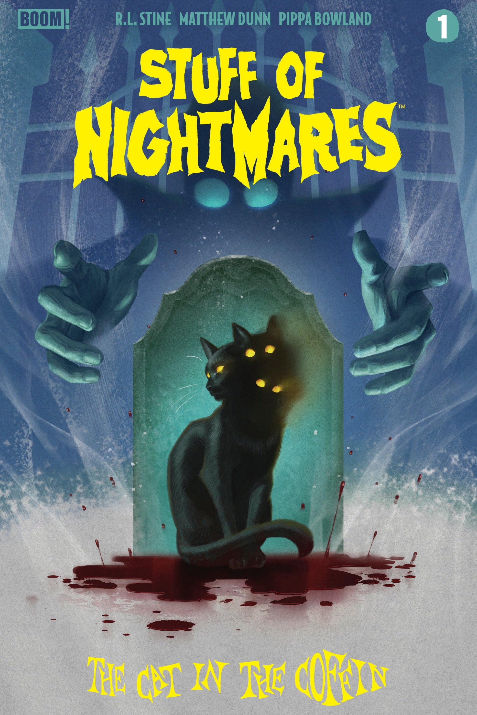 STUFF OF NIGHTMARES THE CAT IN THE COFFIN #1 B VAR DRESSED MURAKAMI CVR B
