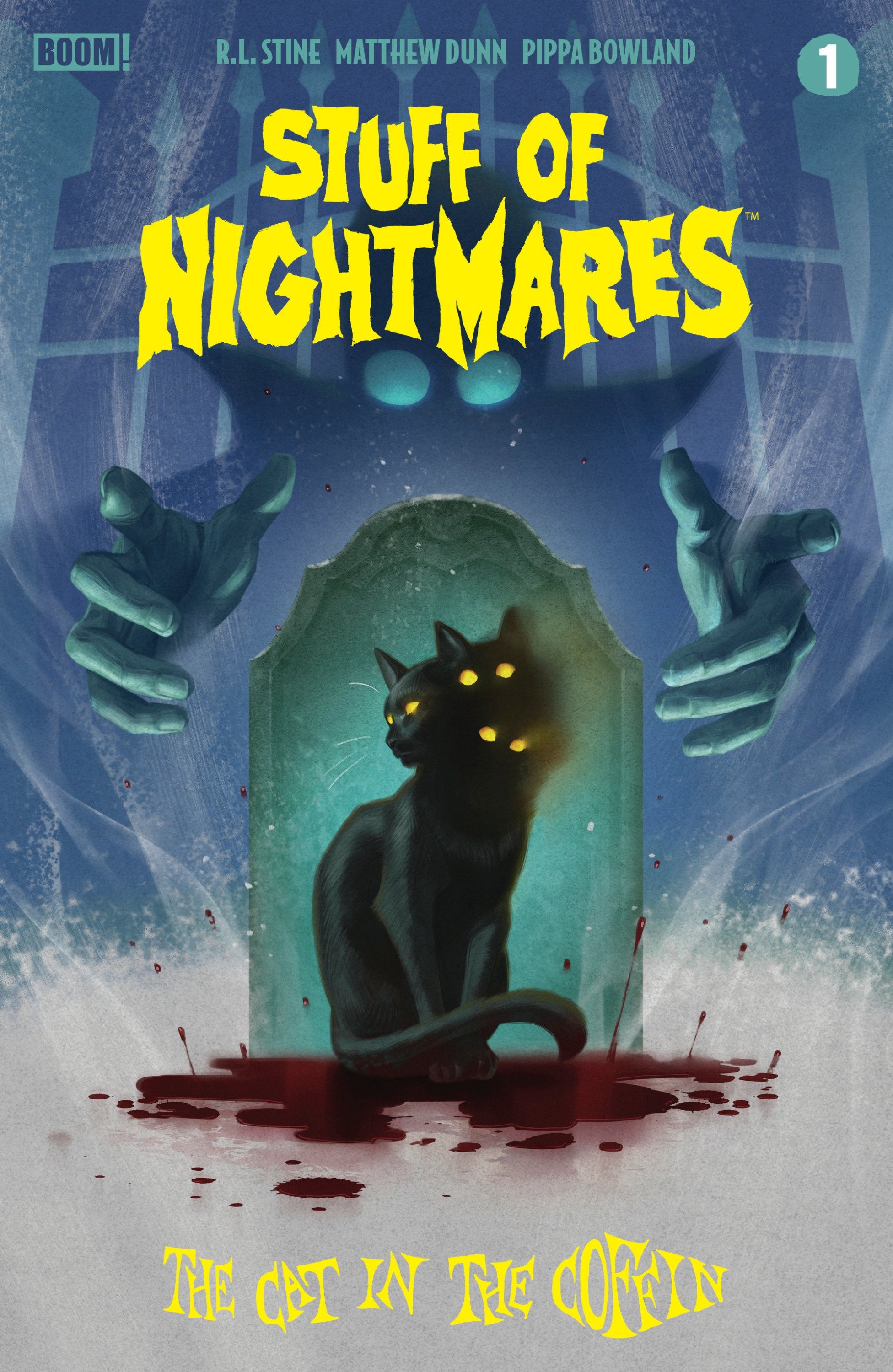 STUFF OF NIGHTMARES THE CAT IN THE COFFIN #1 B VAR DRESSED MURAKAMI CVR B