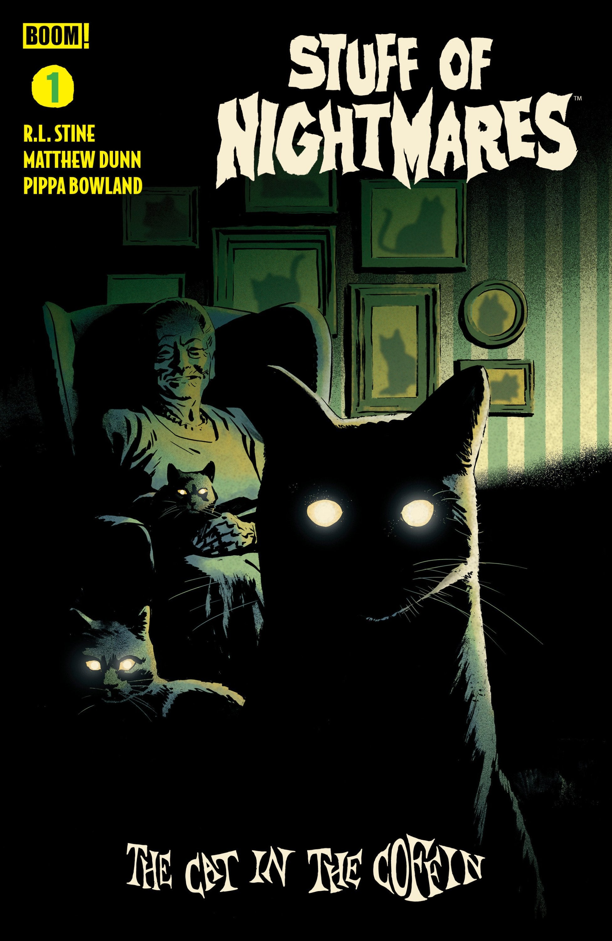 STUFF OF NIGHTMARES THE CAT IN THE COFFIN #1 C HOMAGE VAR DRESSED GORHAM CVR C