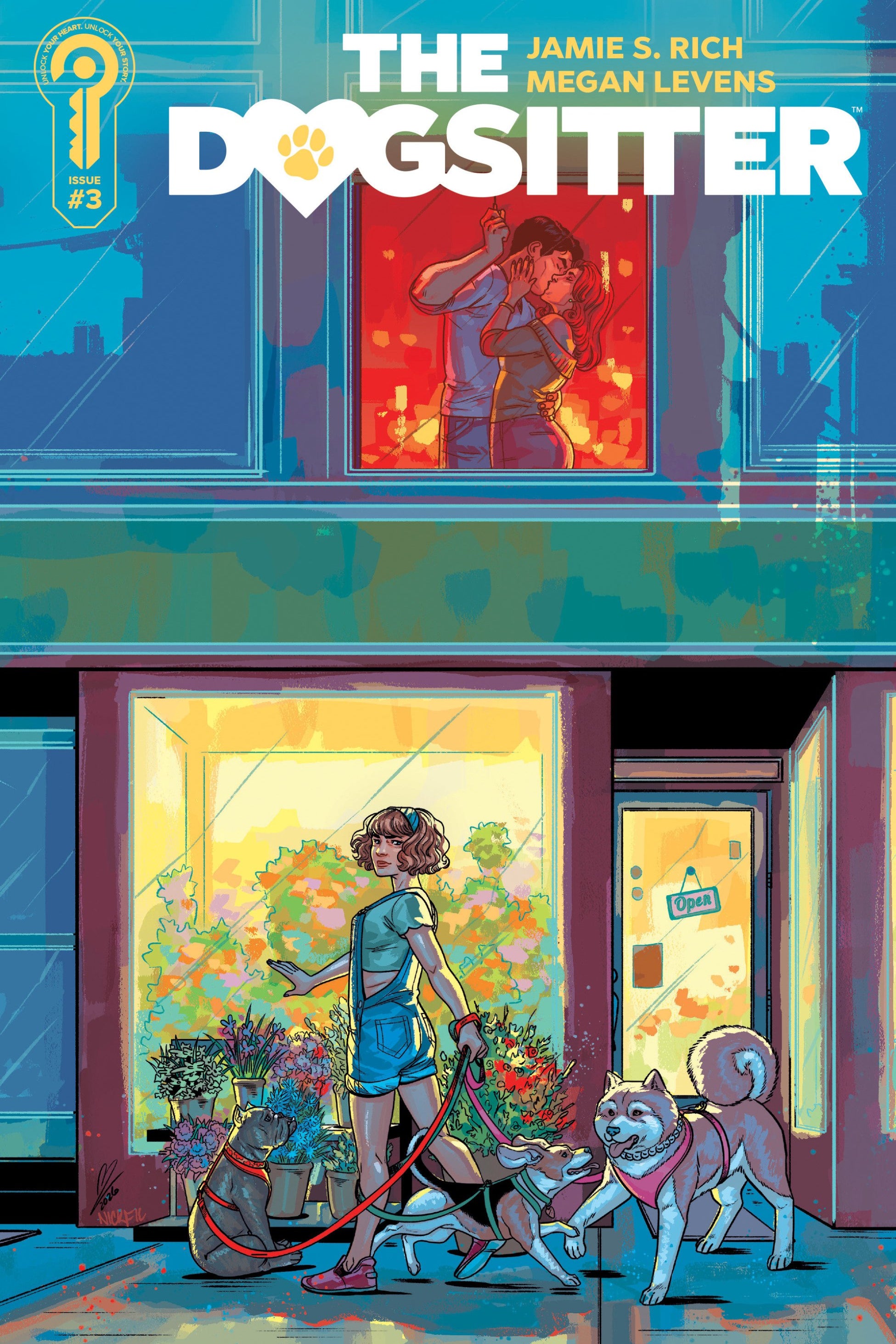 THE DOGSITTER #3 COVER A MEGAN LEVENS CVR A