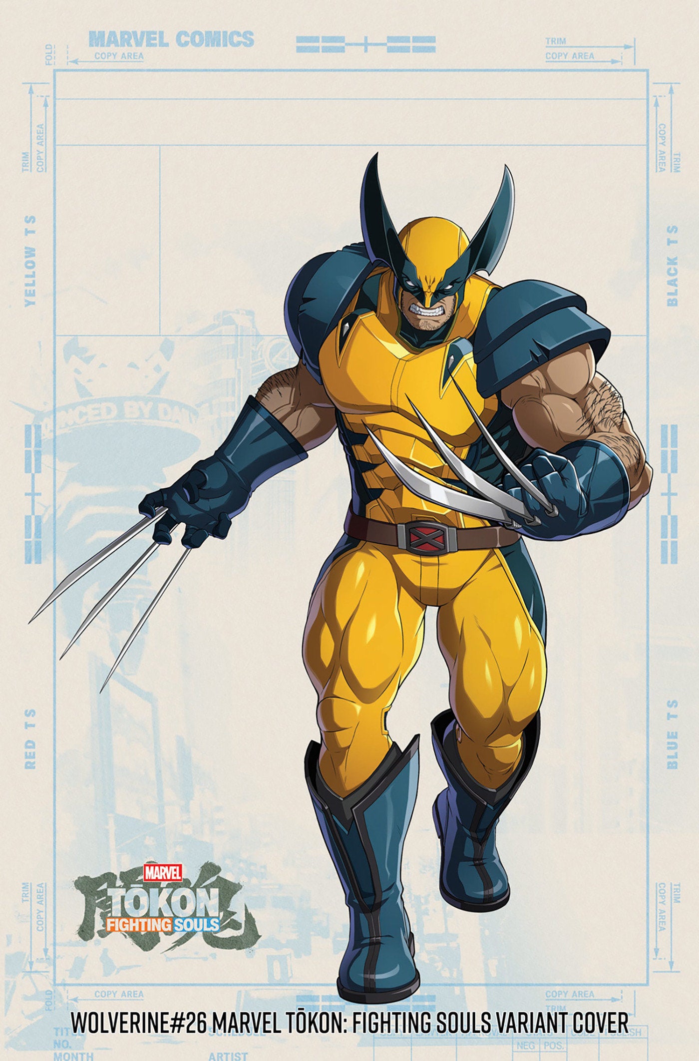WOLVERINE #26 MARVEL TOKON FIGHTING SOULS VAR CVR C