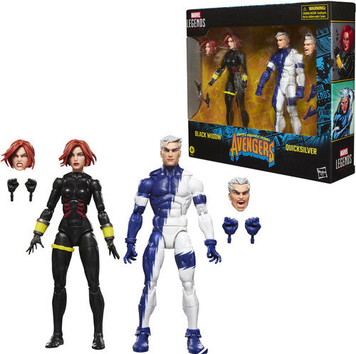 Avengers: The Crossing - Marvel Legends - Black Widow & Quicksilver Action Figure 2-Pack