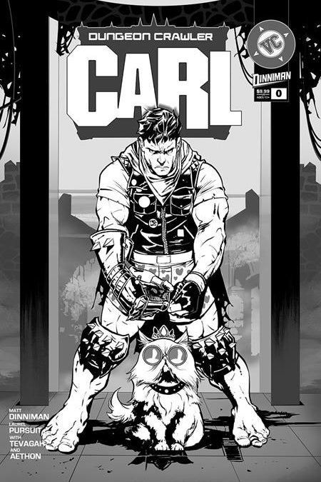 DUNGEON CRAWLER CARL SPECIAL EDITION #0 CVR B NATHAN GOODEN ABSOLUTE BATMAN HOMAGE BW VAR
