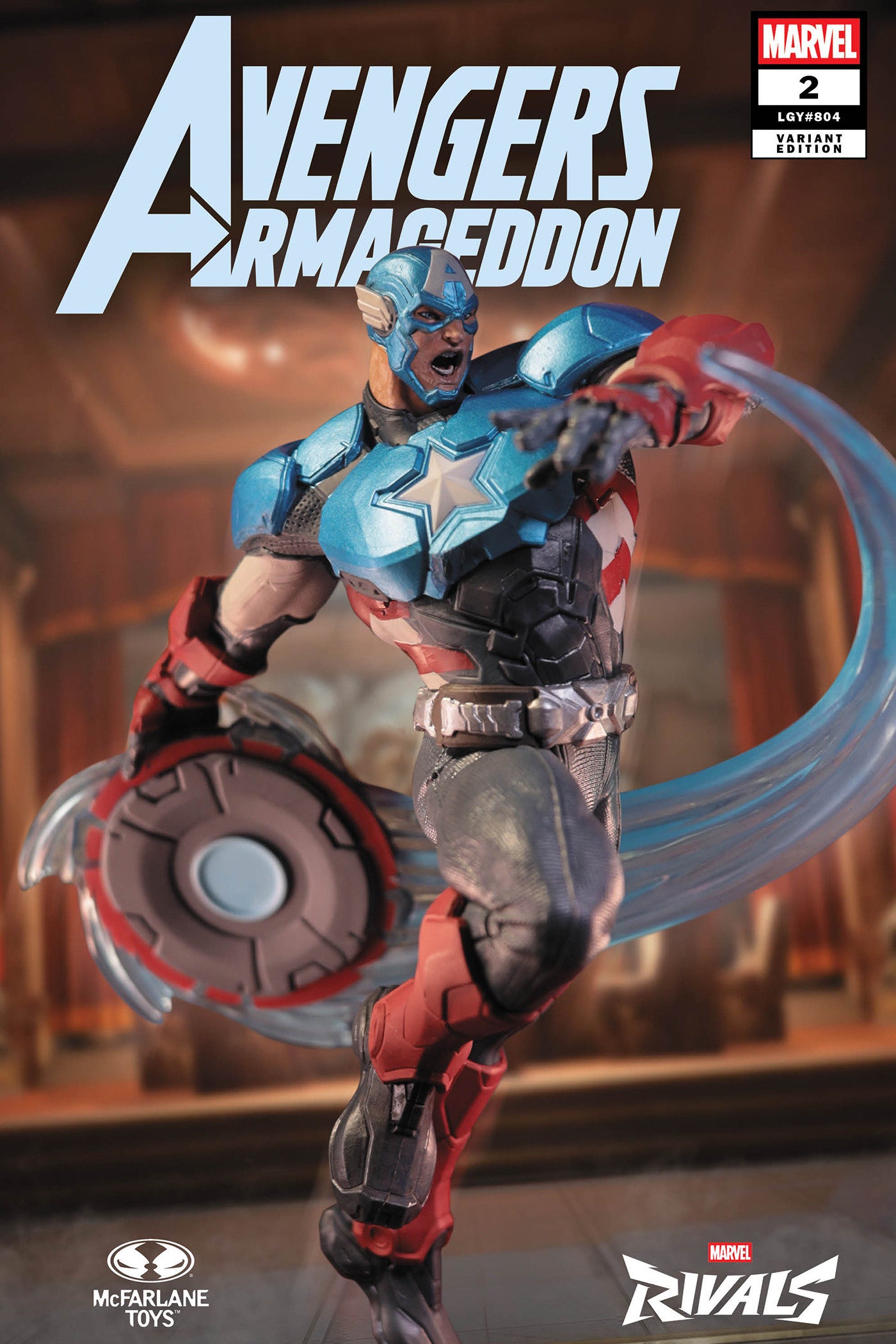 AVENGERS ARMAGEDDON #2 MCFARLANE TOYS MARVEL RIVALS VAR CVR G
