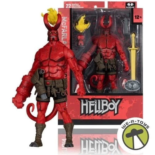 McFarlane Toys - Hellboy - McFarlane Collector Edition #60 - 7" Hellboy Action Figure CHASE VARIANT