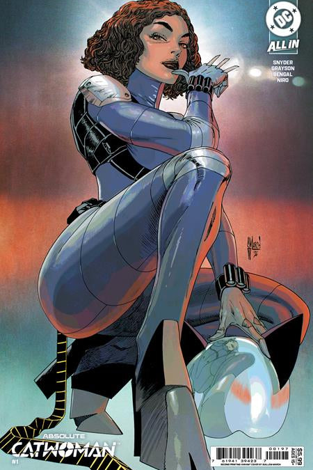 ABSOLUTE CATWOMAN #1 SECOND PRINTING CVR B GUILLEM MARCH CARD STOCK VAR OF 6