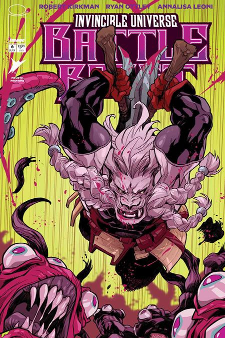 INVINCIBLE UNIVERSE BATTLE BEAST #6 4TH PTG CVR A