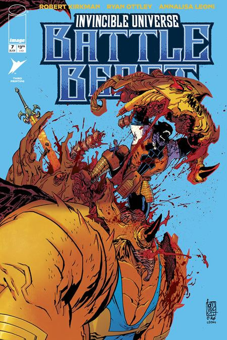 INVINCIBLE UNIVERSE BATTLE BEAST #7 3RD PTG CVR A