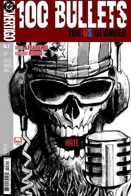 100 BULLETS THE US OF ANGER #3 CVR A DAVE JOHNSON (OF 8)