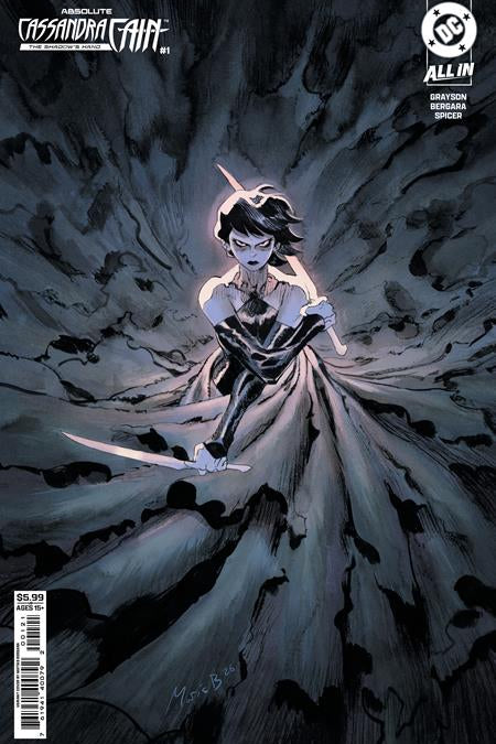 ABSOLUTE CASSANDRA CAIN THE SHADOWS HAND #1 ONE SHOT CVR B MATIAS BERGARA CARD STOCK VAR