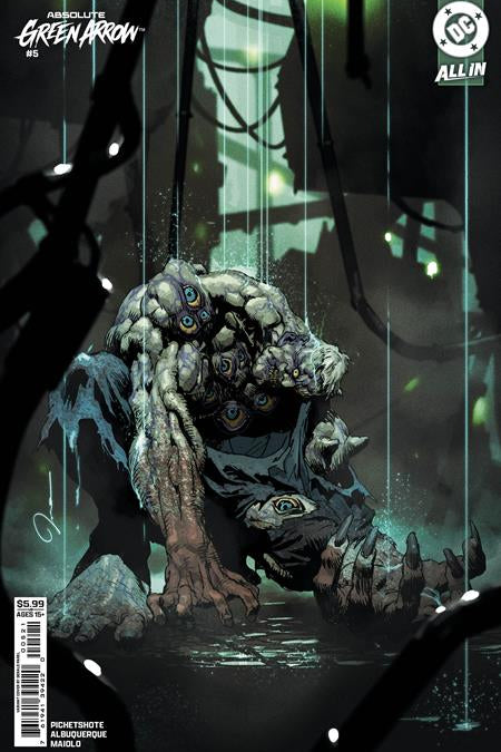 ABSOLUTE GREEN ARROW #5 CVR B GERALD PAREL CARD STOCK VAR (OF 6)