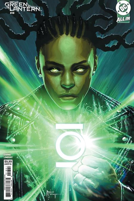 ABSOLUTE GREEN LANTERN #18 CVR D MICO SUAYAN CARD STOCK VAR