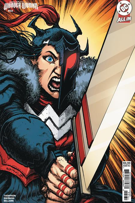 ABSOLUTE WONDER WOMAN #24 CVR C CHRIS BURNHAM CARD STOCK VAR