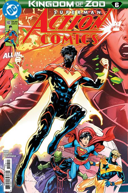 ACTION COMICS #1102 CVR A LUCAS MEYER CONNECTING KINGDOM OF ZOD