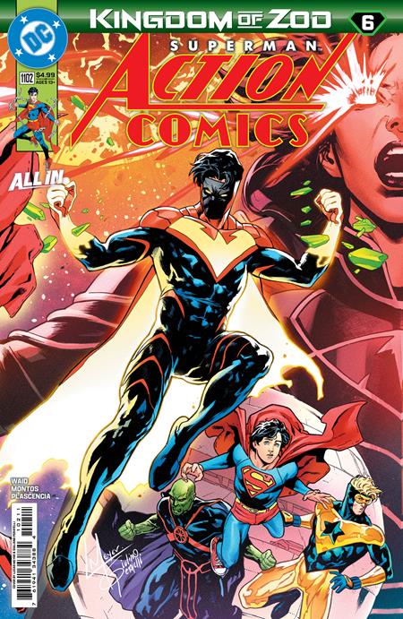 ACTION COMICS #1102 CVR A LUCAS MEYER CONNECTING KINGDOM OF ZOD