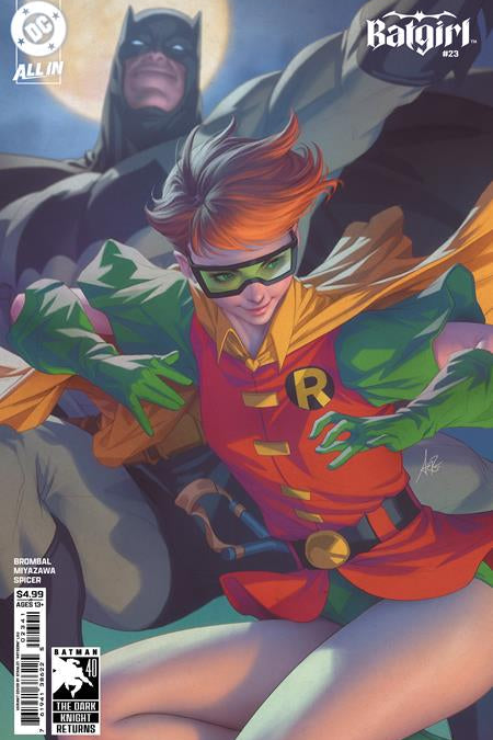 BATGIRL #23 CVR D STANLEY ARTGERM LAU DARK KNIGHT RETURNS 40TH ANNIVERSARY CARD STOCK VAR BATMAN BAD SEEDS