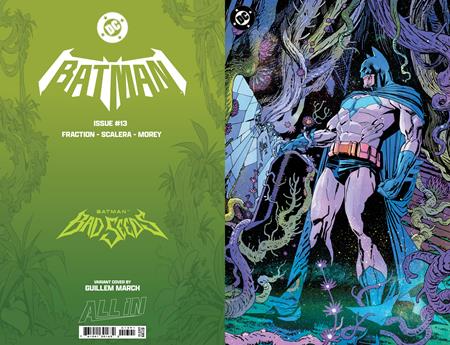 BATMAN #13 CVR H GUILLEM MARCH BAD SEEDS SPOT FOIL VAR BATMAN BAD SEEDS
