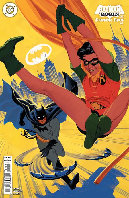 BATMAN & ROBIN YEAR ONE DYNAMIC DUOS #2 CVR B DAVID TALASKI CARD STOCK VAR (OF 12)