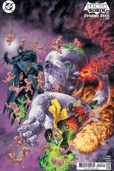 BATMAN & ROBIN YEAR ONE DYNAMIC DUOS #2 CVR C DUNCAN FEGREDO CARD STOCK VAR (OF 12)