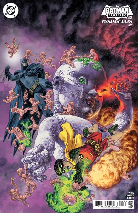 BATMAN & ROBIN YEAR ONE DYNAMIC DUOS #2 CVR C DUNCAN FEGREDO CARD STOCK VAR (OF 12)