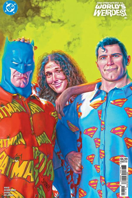 BATMAN SUPERMAN WEIRD AL WORLDS WEIRDEST #1 ONE SHOT CVR B MARK SPEARS CARD STOCK VAR