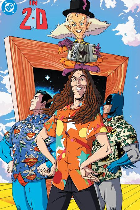 BATMAN SUPERMAN WEIRD AL WORLDS WEIRDEST #1 ONE SHOT CVR E DAN SCHOENING FOIL VAR