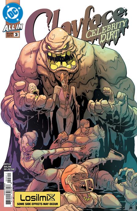 CLAYFACE CELEBRITY DIRT #3 CVR A RILEY ROSSMO (OF 6)