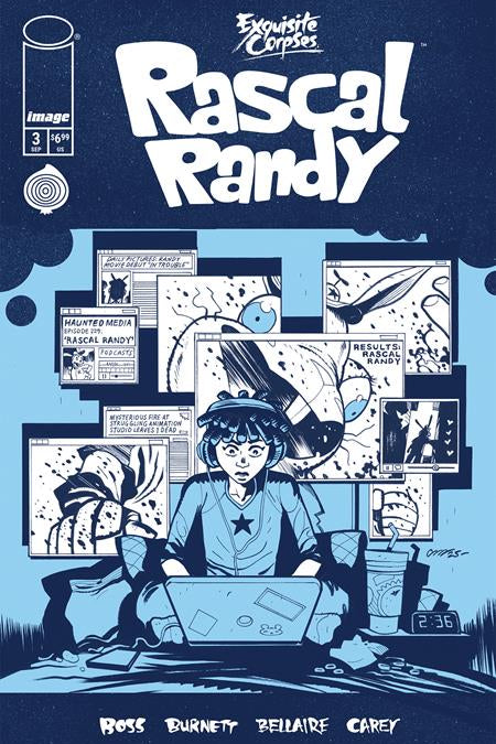 EXQUISITE CORPSES RASCAL RANDY #3 CVR C DYLAN BURNETT POLYBAGGED WITH COLLECTIBLE CARD VAR (OF 5)