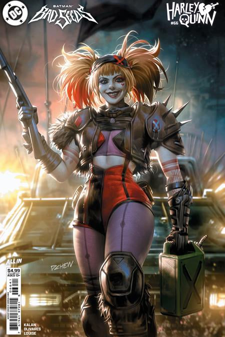HARLEY QUINN #66 CVR D DERRICK CHEW CARD STOCK VAR BATMAN BAD SEEDS
