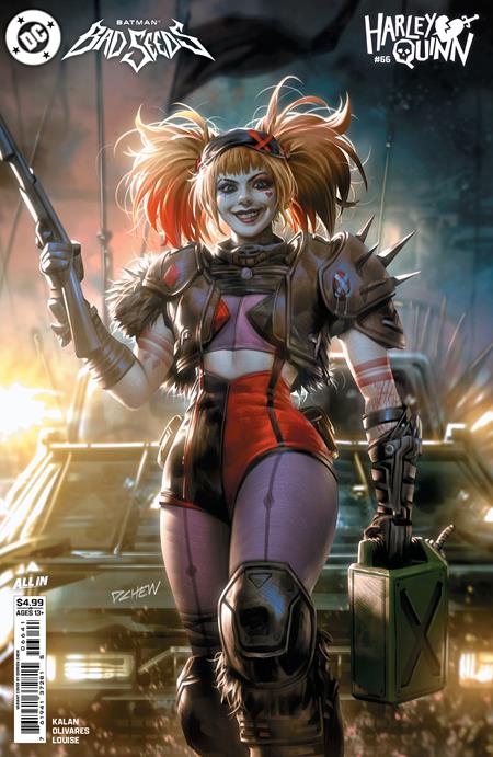 HARLEY QUINN #66 CVR D DERRICK CHEW CARD STOCK VAR BATMAN BAD SEEDS