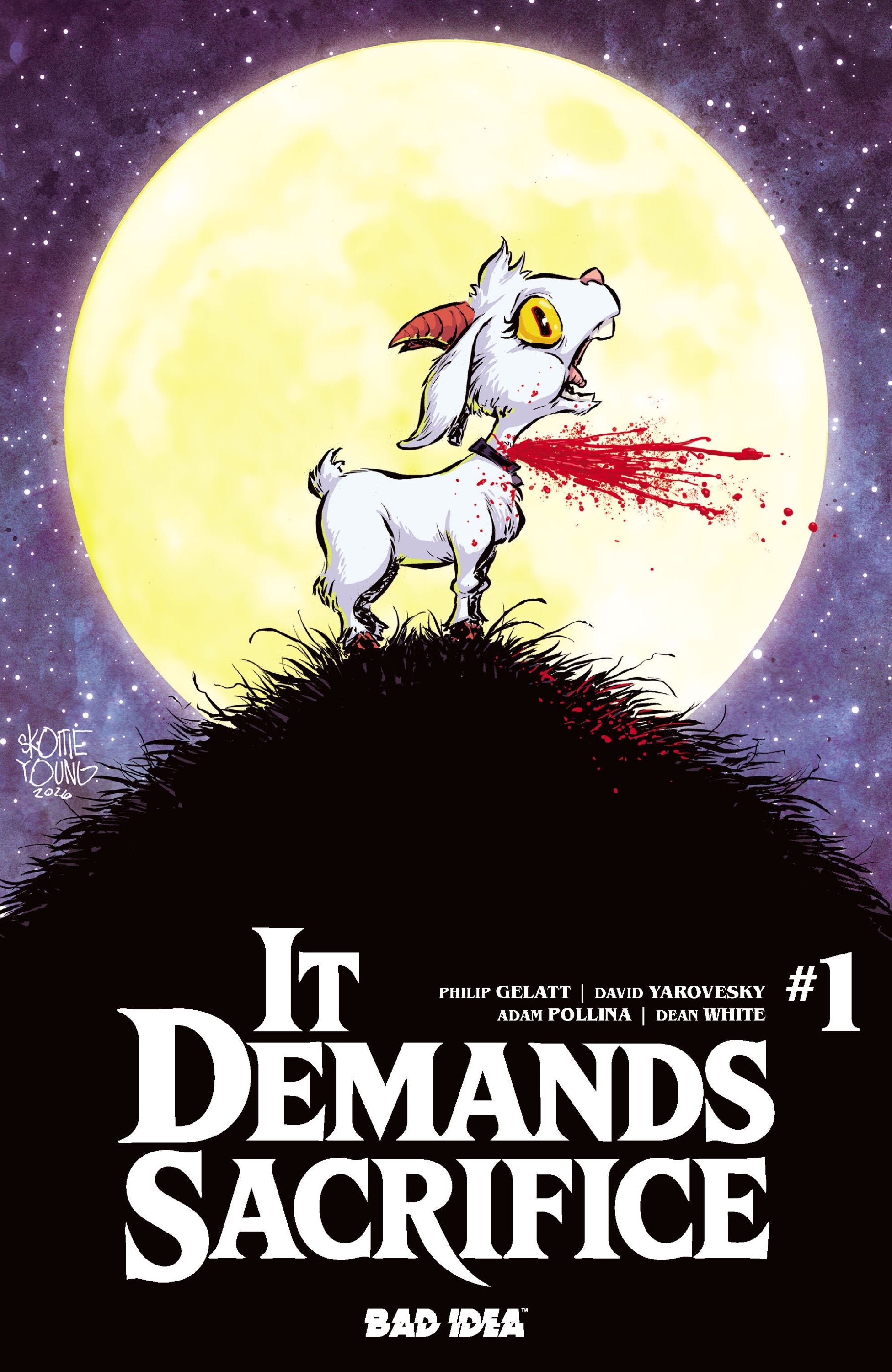 IT DEMANDS SACRIFICE #1 CVR D SKOTTIE YOUNG FOIL VAR (OF 4)