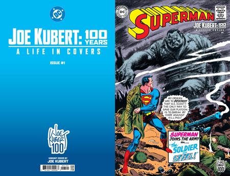 JOE KUBERT 100 YEARS A LIFE IN COVERS #1 ONE SHOT CVR B JOE KUBERT FOIL VAR