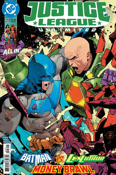 JUSTICE LEAGUE UNLIMITED #23 CVR A DAN MORA