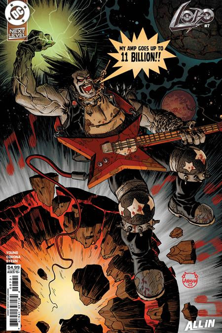 LOBO #7 CVR B DAVE JOHNSON CARD STOCK VAR