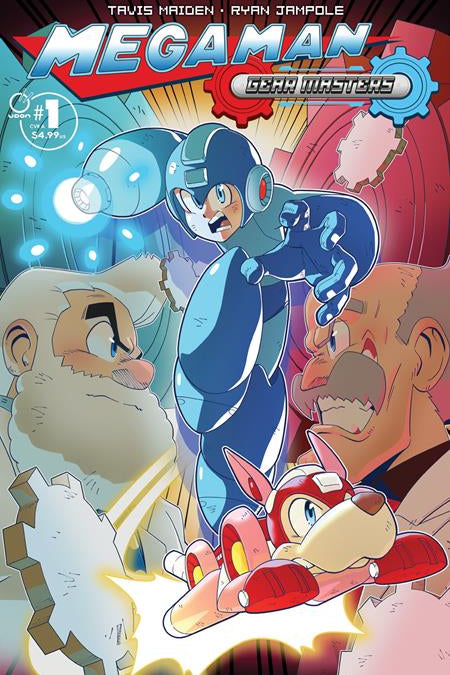 MEGA MAN GEAR MASTERS #1 CVR A RYAN JAMPOLE (OF 5)