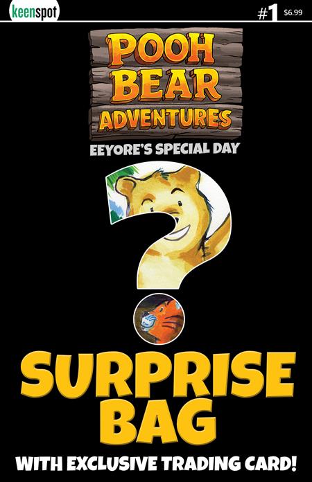 POOH BEAR ADVENTURES EEYORES SPECIAL DAY #1 ONE SHOT CVR D SURPRISE COVER BAGGED WITH TRADING CARD VAR