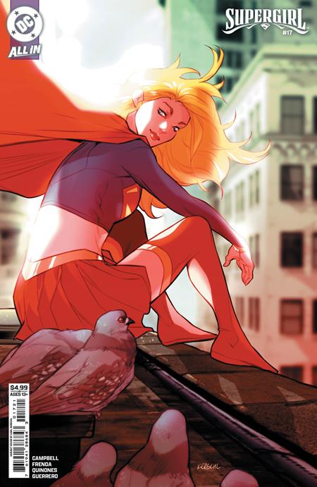 SUPERGIRL #17 CVR B KARL KERSCHL CARD STOCK VAR KINGDOM OF ZOD