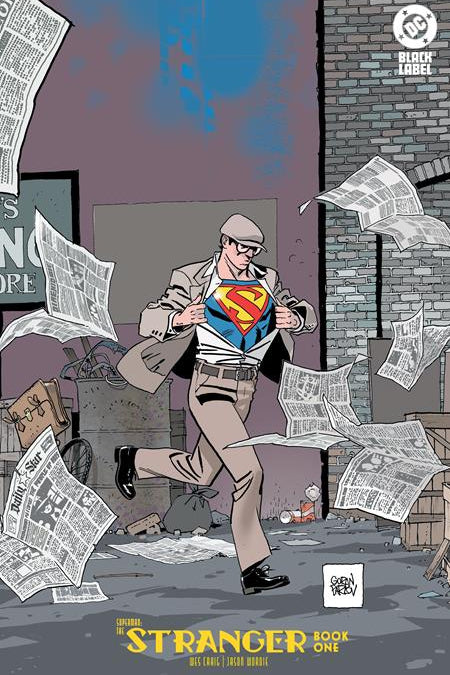 SUPERMAN THE STRANGER #1 CVR C GORAN PARLOV CARD STOCK VAR (OF 6)