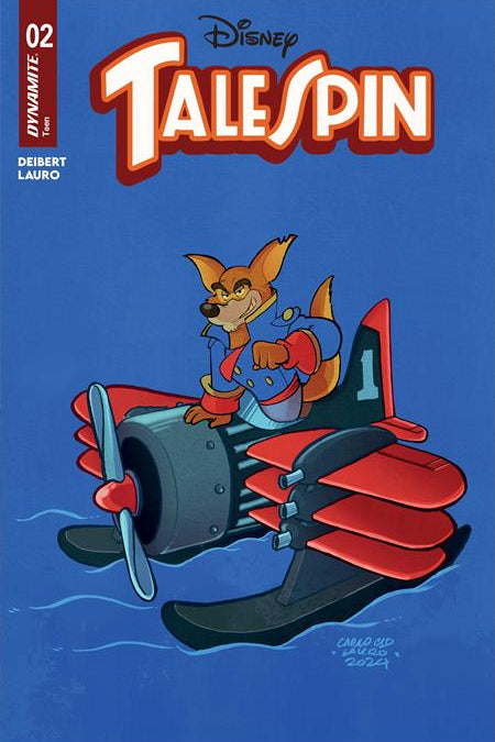 TALESPIN #2 CVR B CARLO LAURO COLOR BLEED VAR