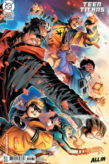 TEEN TITANS #1 CVR C JIM CHEUNG CARD STOCK VAR