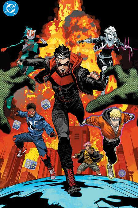 TEEN TITANS #1 CVR F DAN MORA FOIL VAR