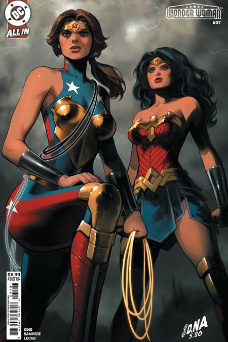 WONDER WOMAN #37 CVR B DAVID NAKAYAMA CARD STOCK VAR