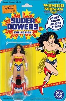 WONDER WOMAN #72 FACSIMILE EDITION CVR B JASON GEYER & ALEX SAVIUK WONDER WOMAN SUPER POWERS CARD STOCK VAR