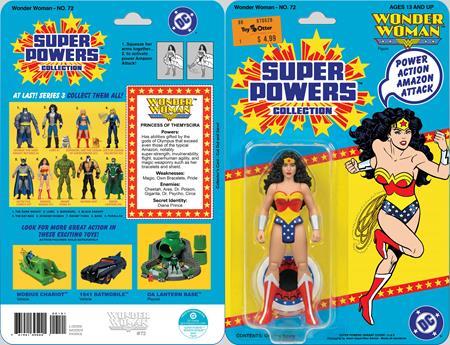 WONDER WOMAN #72 FACSIMILE EDITION CVR B JASON GEYER & ALEX SAVIUK WONDER WOMAN SUPER POWERS CARD STOCK VAR