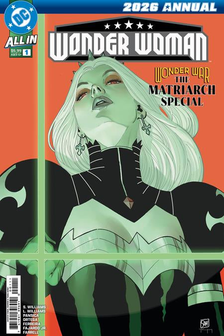 WONDER WOMAN 2026 ANNUAL WONDER WAR THE MATRIARCH SPECIAL #1 ONE SHOT CVR A DANIEL SAMPERE