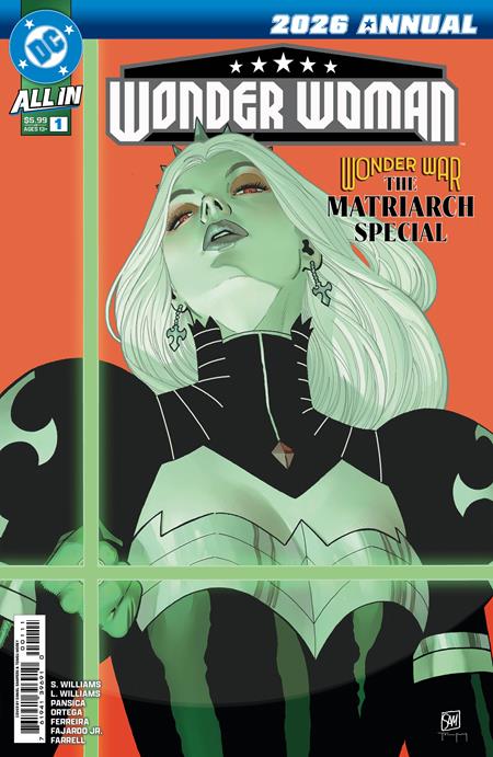 WONDER WOMAN 2026 ANNUAL WONDER WAR THE MATRIARCH SPECIAL #1 ONE SHOT CVR A DANIEL SAMPERE